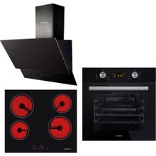 Kumtel Black Exclusive Plus A6SF2 DDT - V6 04T - 835 3'lü Ankastre Set