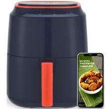 Kumtel HAF-09 5.5 lt XL Lacivert Digital Airfryer