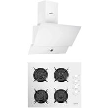 Kumtel KO 40 TAHDF - DA6 830 Beyaz 2'li Ankastre Set