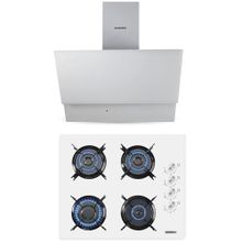 Kumtel KO-40TAHDF - DA6-835 Beyaz 2'li Ankastre Set