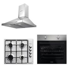 Kumtel KO-B66S2 - KO-410 BF - KO-DP6X İnox Ankastre Set