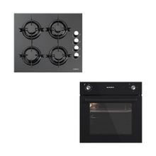 Kumtel Seta6S2 Fırın+40TAHDF Ocak 2'li Ankastre Set