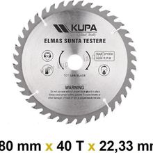 Kupa 180 mm Elmas Sunta Testere