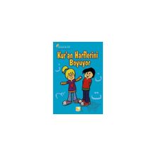Kuran Harflerini Boyuyor - Ahmet ile Elif - Çınaraltı Yayınları