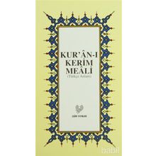 KUR'AN-I KERIM MEALI KÜÇÜK BOY ( TÜKÇE ANLAM ) - GENEL