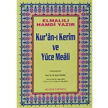 KURAN-I KERIM VE YÜCE MEALI RAHLE BOY - ELMALILI MUHAMMED HAMDI YAZIR (ISBN:9789758666850)