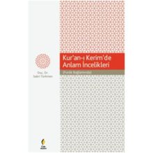 Kur’an-ı Kerim’de Anlam İncelikleri - Sabri Türkmen