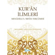 Kur'an İlimleri (2 Cilt) Menahilu'l İrfan Tercümesi - Muhammed Abdülaziz