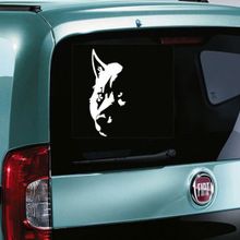 Kurt Silüeti oto sticker Arka Cam