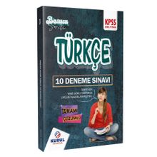Kurul Yayıncılık Kpss Başucu Serisi Türkçe Tamamı Çözümlü 10 Deneme Sınavı