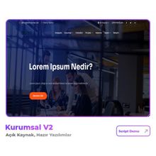 Kurumsal V2 Web Yazılımı