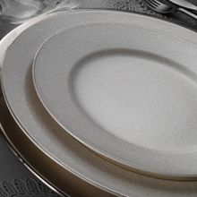 Kütahya Porselen 10771 Platin Bone Kalipso 62 Parça Yemek Takımı