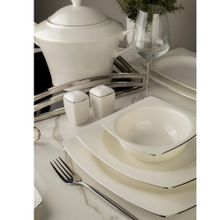 Kütahya Porselen Bone Mare 62 Parça Porselen Yemek Takımı
