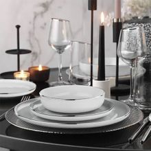 Kütahya Porselen Platin Moderna 24 Parça 6 Kişilik Yemek Takımı