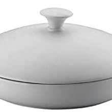 Kütahya Porselen Porflame 25 cm Porselen Kapaklı Tava