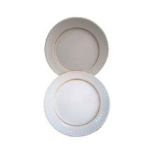 Kütahya Porselen Yaldızlı 6x25 cm Servis Tabağı