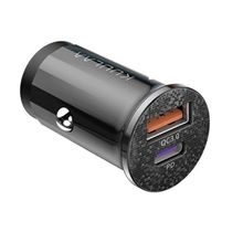 Kuulaa 42 W USB + Type-C Çift Çıkışlı Mini Hızlı Araç Şarj Cihazı