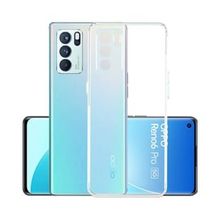 Kvy Oppo Reno 6 Kamera Korumalı Süper Silikon Şeffaf Kılıf