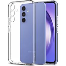 Kvy Samsung Galaxy A54 Kamera Korumalı Süper Silikon Şeffaf Kılıf