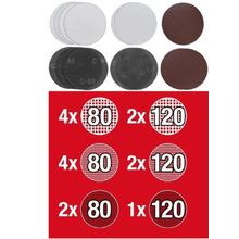 Kwb 490965 180 mm 15'li Paket Duvar Zımpara Kağıdı