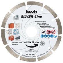 Kwb 49796170 115 mm Elmas Kesici Disk