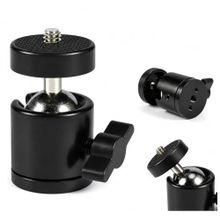 Kyrotech 360° Döner Mafsallı Vida Adaptörü – 1/4" Bağlantı Uyumlu Tripod ve Monopod Aksesuarı, Kamera, Akıllı Telefon, GoPro, Mikrofon, LED Işık, Video Monitör ile Uyumlu Montaj Parçası