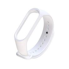 Kyver Mi Band 3 - Mi Band 4 Akıllı Bileklik Kordon Kayış Beyaz