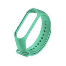 Kyver Mi Band 3 ve 4 Uyumlu Turkuaz Silikon Kordon Kayış