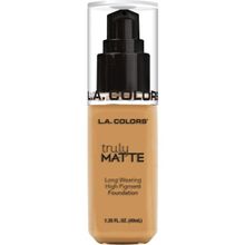 La Colors Truly Mat Golden Beige Fondöten