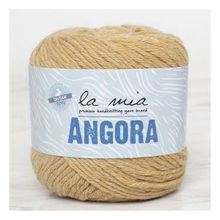 La Mia Angora 33807 L132 50 gr Bej El Örgü İpi