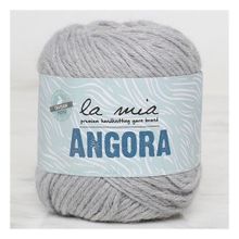 La Mia Angora 34013 L047 Gri El Örgü İpi