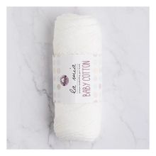 La Mia Baby Cotton 33628 L001 Beyaz El Örgü İpi