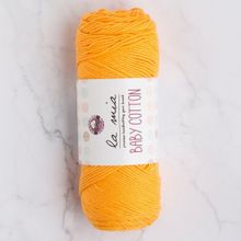 La Mia Baby Cotton 33652 L037 Turuncu El Örgü İpi