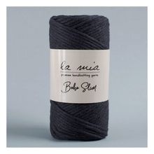 La Mia Boho Slim 34203 L006 Siyah El Örgü İpi