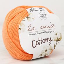 La Mia Cottony 33654 P22 Turuncu El Örgü İpi