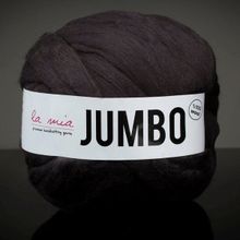 La Mia Jumbo J8 Siyah Dev Yün El Örgü İpi