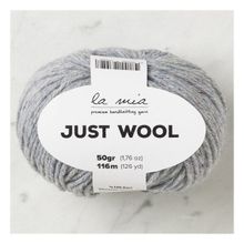 La Mia Just Wool 33842 LT002 Açık Gri El Örgü İpi
