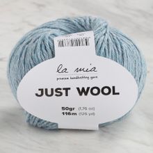 La Mia Just Wool 34009 LT015 Buz Mavisi El Örgü İpi