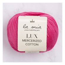 La Mia Lux Mercerized Cotton 33746 35 Fuşya El Örgü İpi