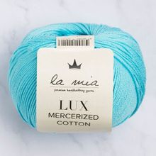 La Mia Lux Mercerized Cotton 33749 123 Cam Göbeği El Örgü İpi
