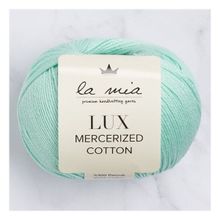 La Mia Lux Mercerized Cotton 33750 137 Su Yeşili El Örgü İpi