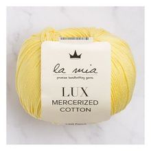 La Mia Lux Mercerized Cotton 33753 177 Sarı El Örgü İpi