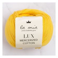 La Mia Lux Mercerized Cotton 33754 181 Koyu Sarısı El Örgü İpi
