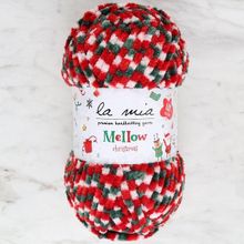 La Mia Mellow Christmas Altın Simli El Örgü İpi