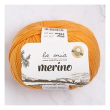 La Mia Merino 33793 L139 Turuncu El Örgü İpi