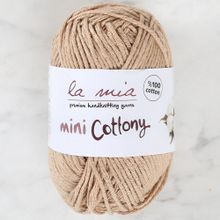 La Mia Mini Cottony 25 gr Bej Bebek El Örgü İpi
