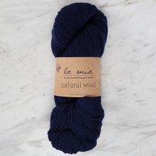 La Mia Natural Wool L630 Lacivert El Örgü İpi