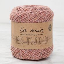 La Mia Re-Tweed L1 Gül Kurusu Melanj El Örgü İpi