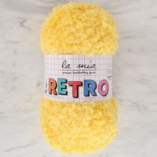 La Mia Retro LM0210 Sarı El Örgü İpi