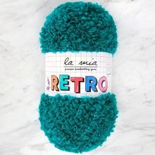 La Mia Retro LM0820 Petrol Yeşil El Örgü İpi